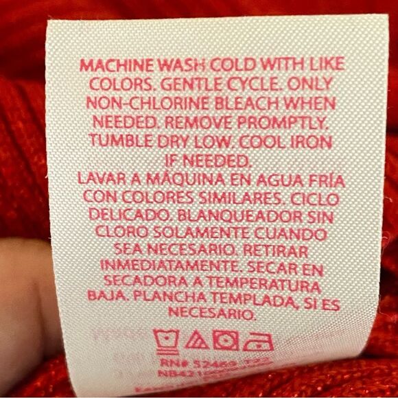 No Boundaries Metallic Red Tank Top Gold Chain Strap Detail Juniors Size 7 - 9 - Picture 7 of 7